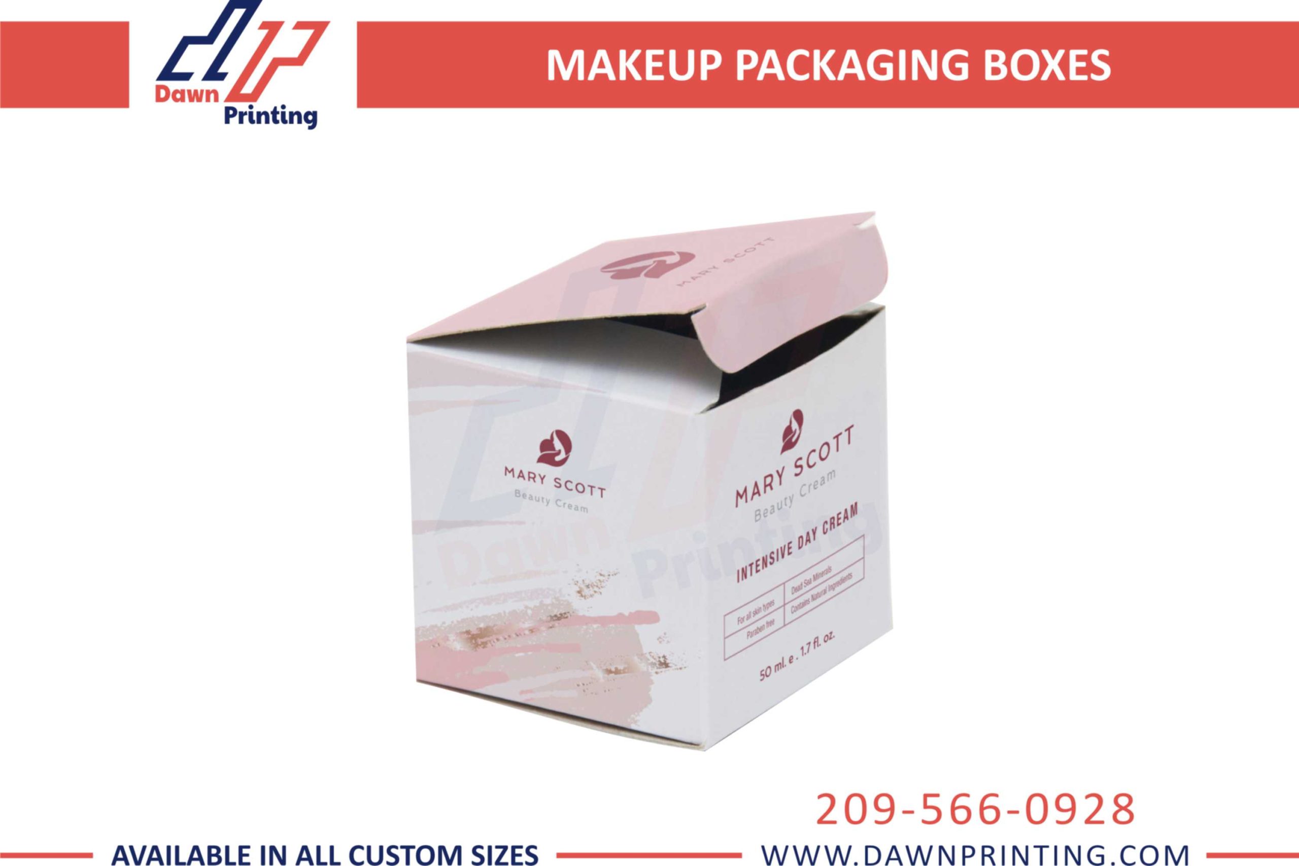 custom Makeup Boxes - Dawn Printing