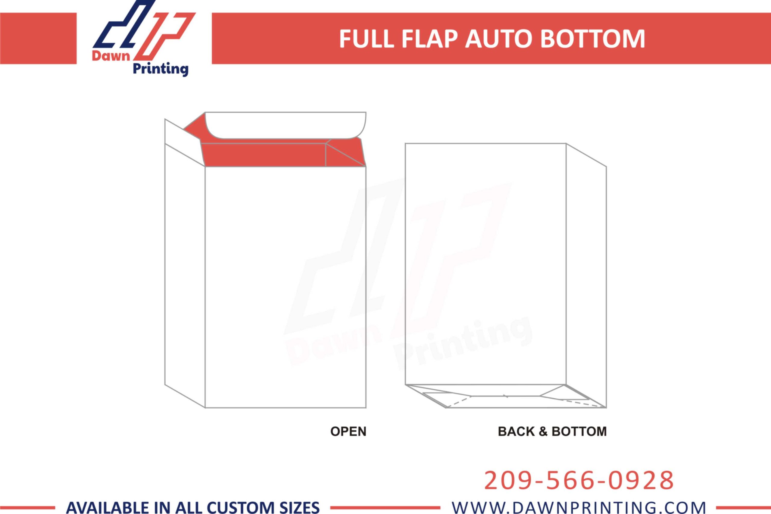 Full Flap Auto Bottom Boxes - Dawn Printing