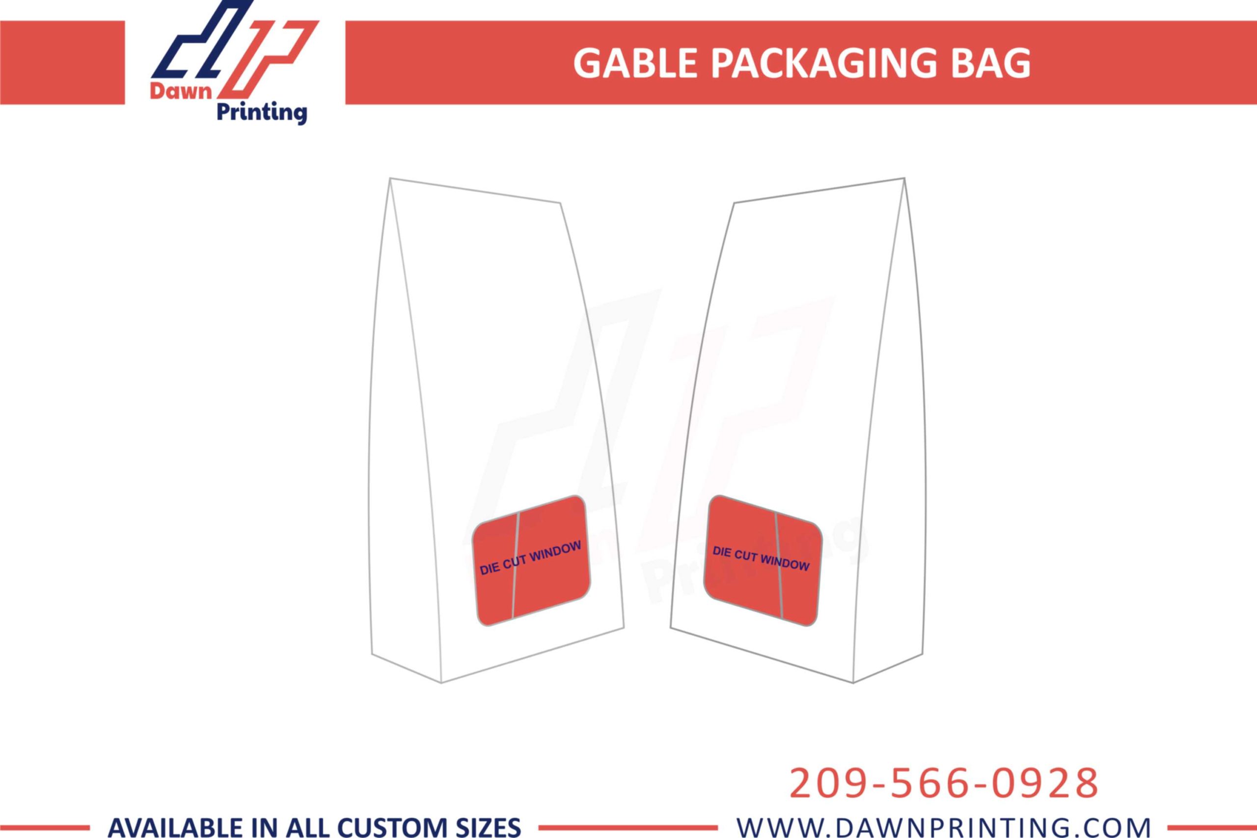 Custom Gable Boxes - Dawn Printing
