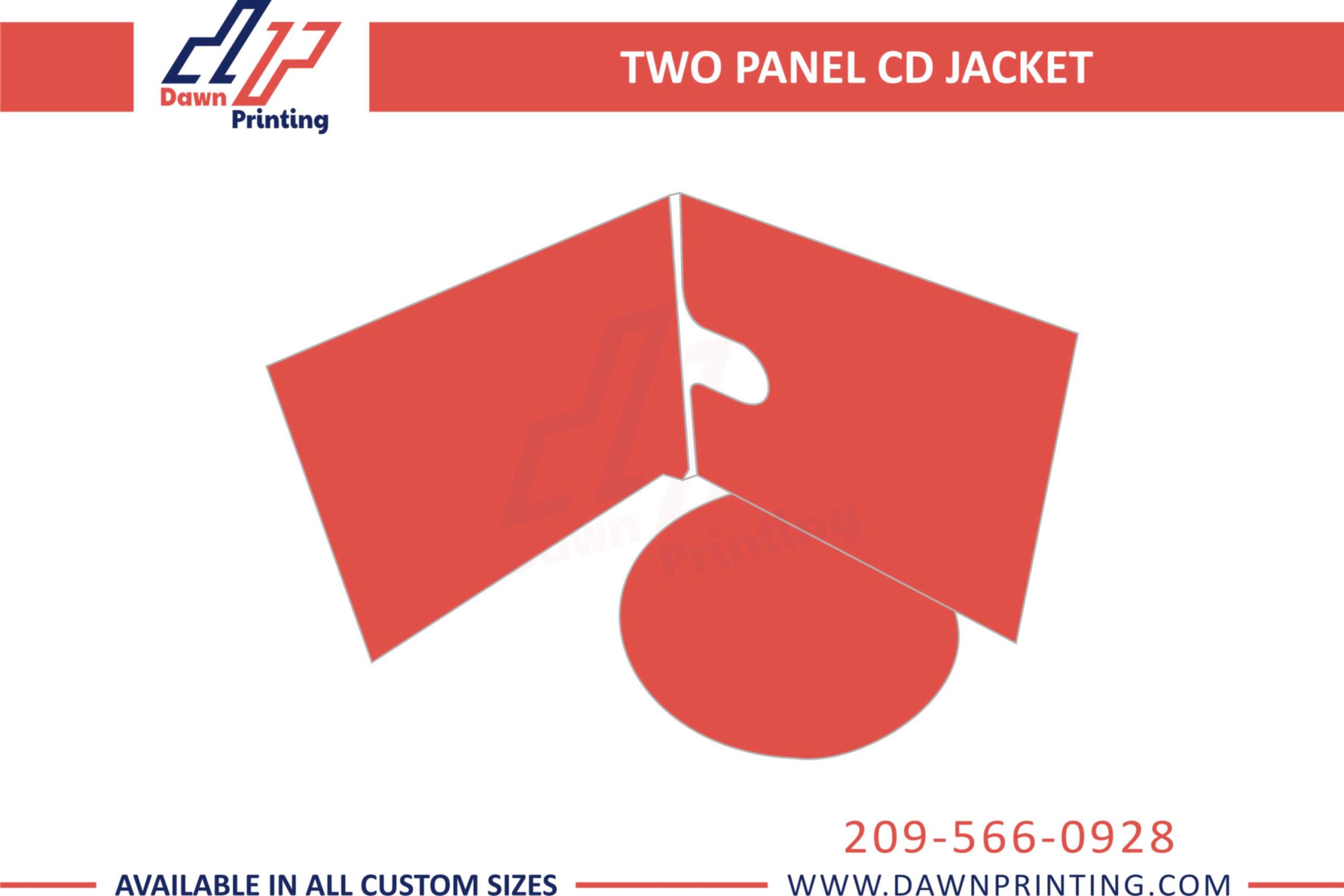 Two Panel DVD Jackets - Dawn Printing