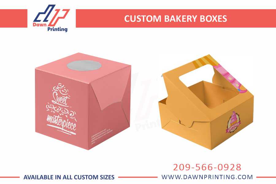 Custom Bakery Boxes