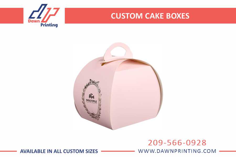 Custom Cake Boxes