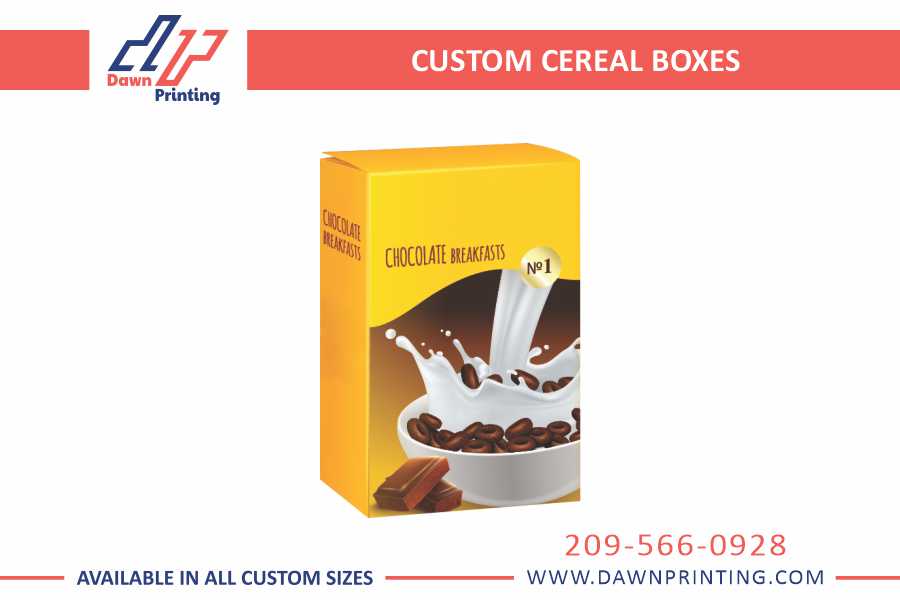 Custom Cereal Boxes