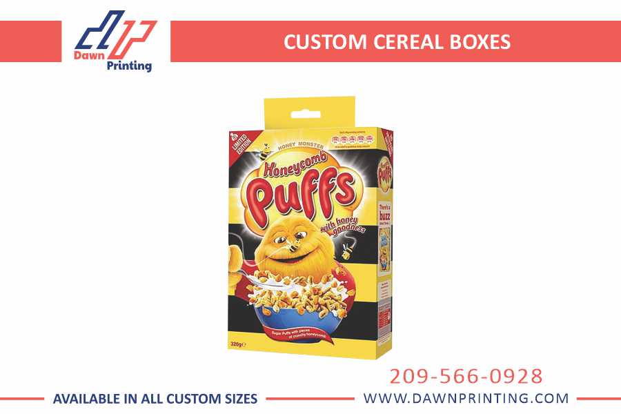 Custom Cereal Boxes