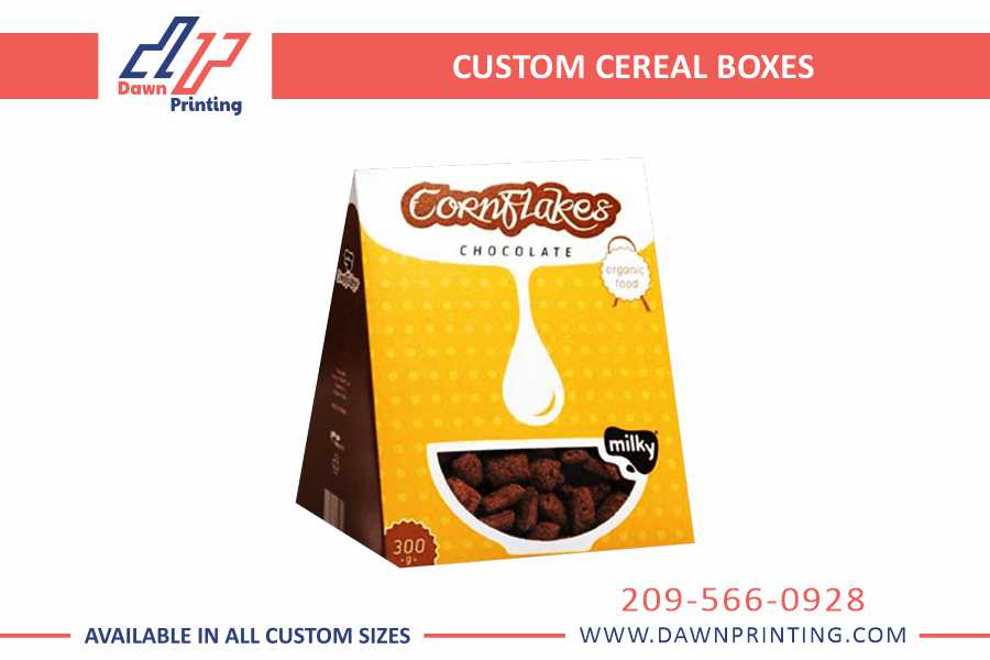 Custom Cereal Boxes