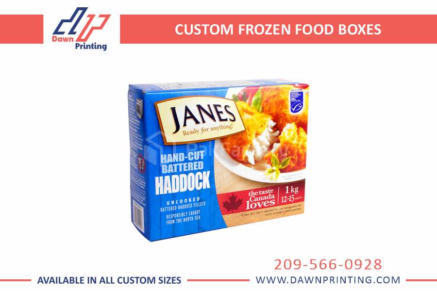 Custom Frozen Food Boxes