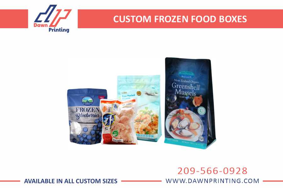 Custom Frozen Food Boxes