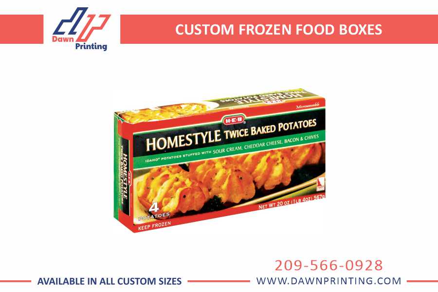 Custom Frozen Food Boxes