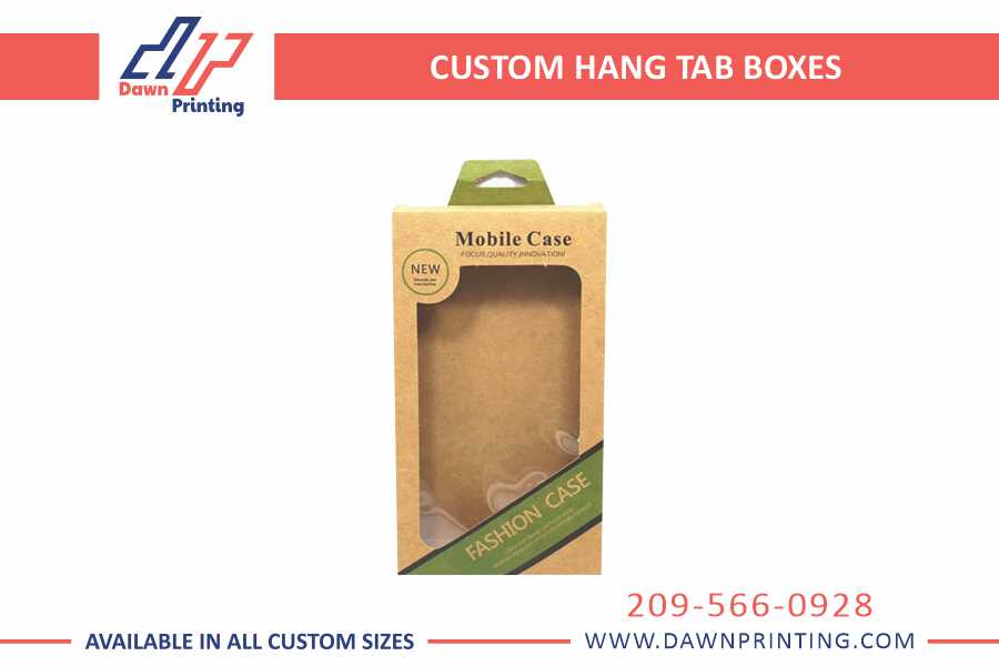 Custom Hang Tab Boxes