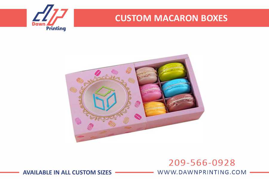 Custom Macaron Boxes