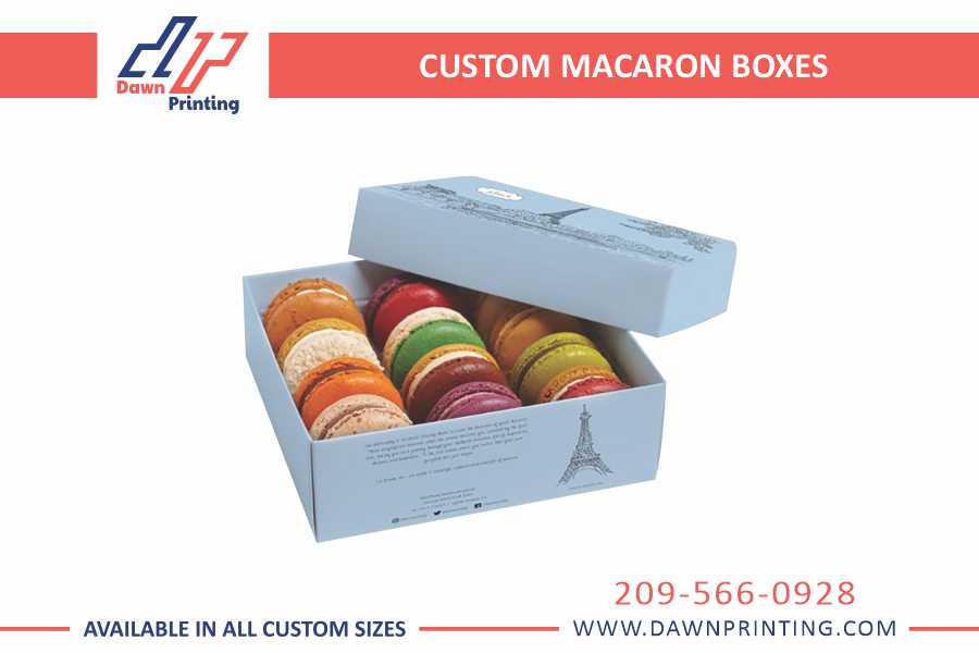 Custom Macaron Boxes