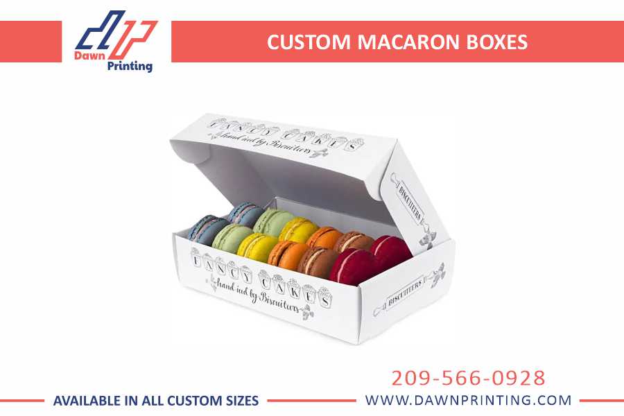 Custom Macaron Boxes