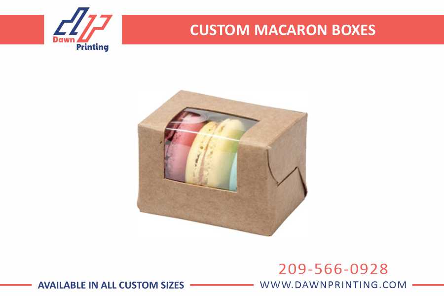 Custom Macaron Boxes