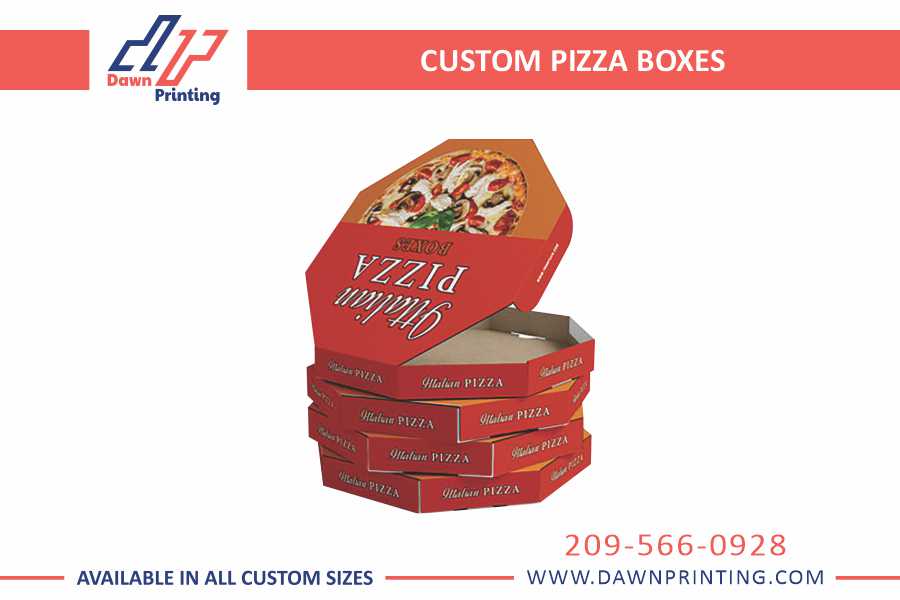 Custom Pizza Boxes