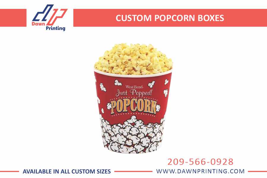 Custom Popcorn Boxes