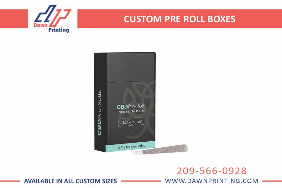 Custom Pre Roll Boxes