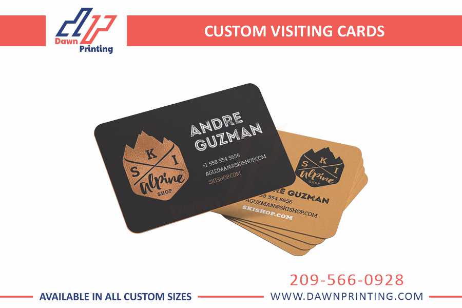 Custom Visiting Cards