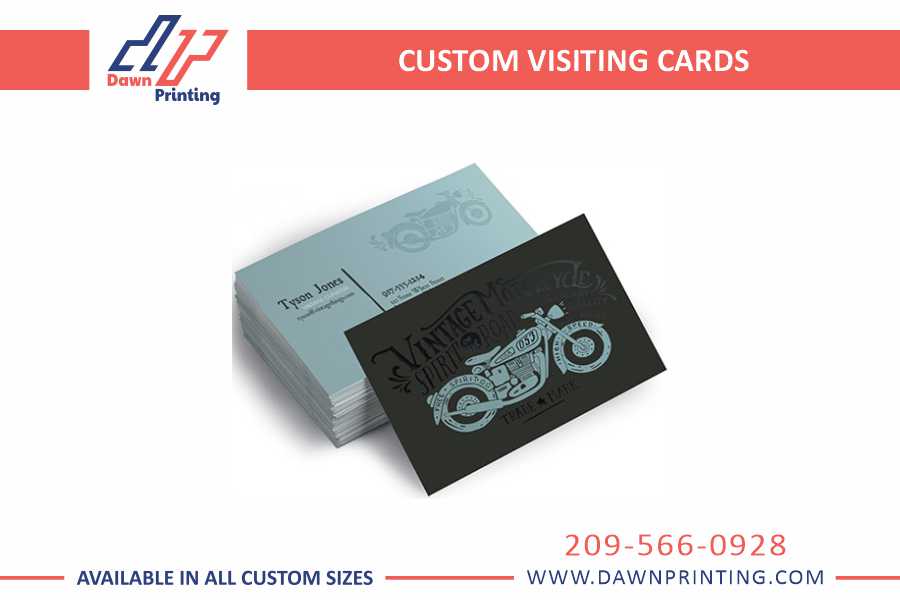 Custom Visiting Cards