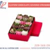 Custom Chocolate Covered Strawberries Boxes