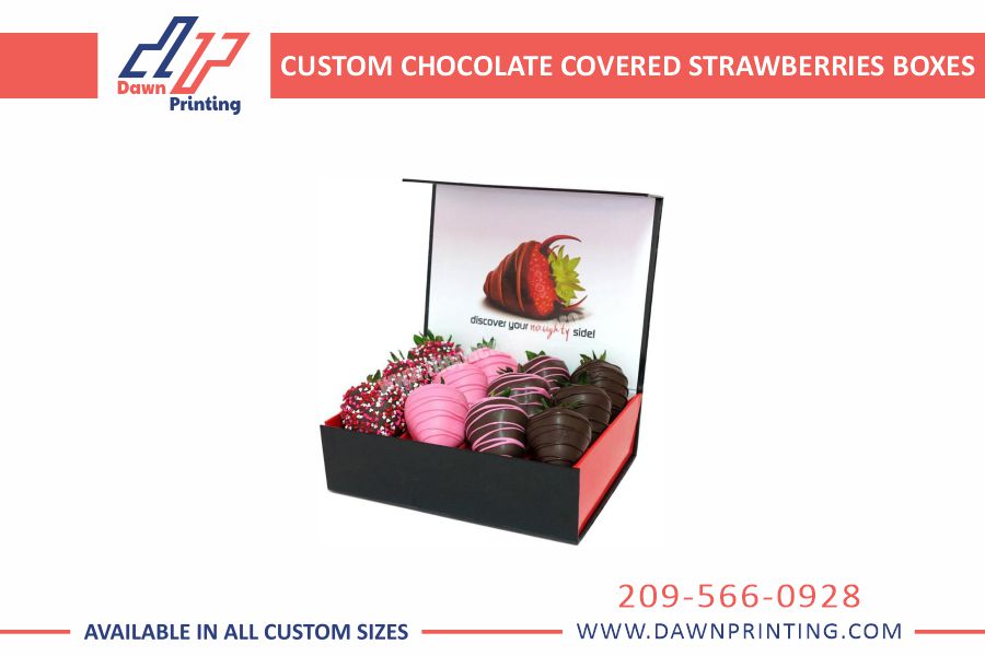 Custom Chocolate Covered Strawberries Boxes