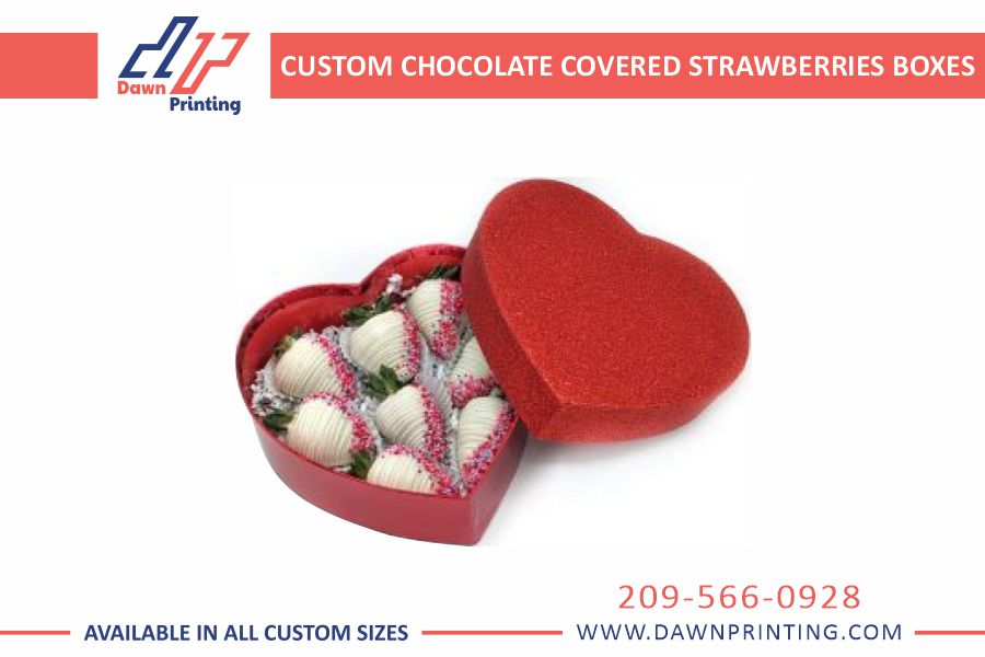 Custom Chocolate Covered Strawberries Boxes