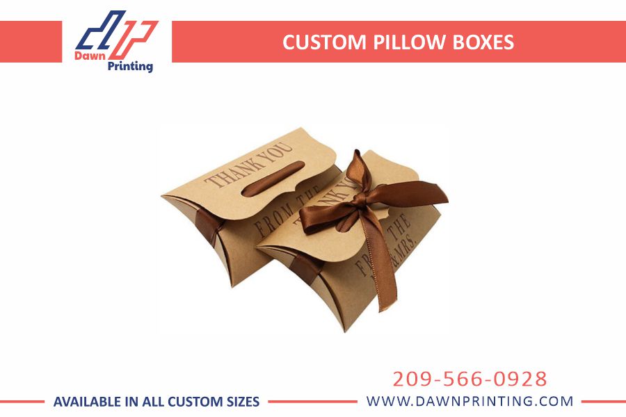 Custom Pillow Boxes