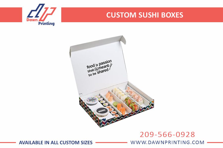 Custom Sushi Boxes