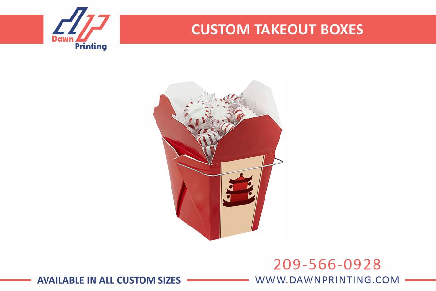 Custom Chinese Take Out Boxes - Order Now With 30% OFF