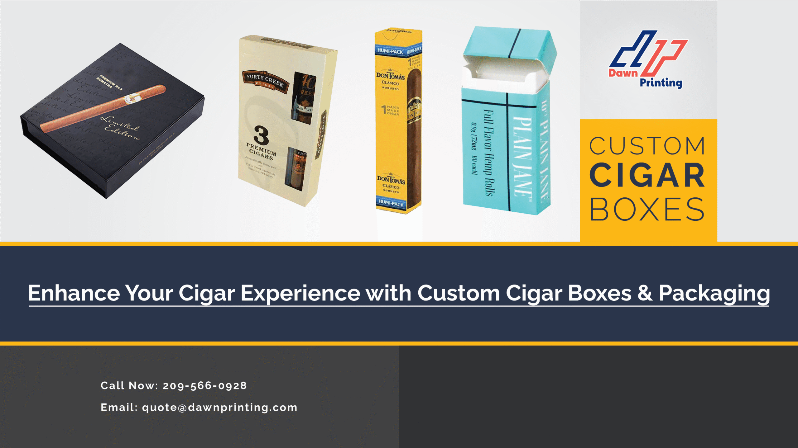 Enhance Your Cigar Experience with Custom Cigar Boxes and Packaging