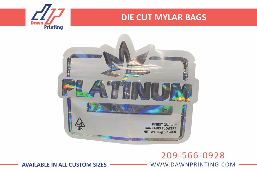 Die Cut Mylar Bags: Custom Shape Mylar Bags – BRANDMYDISPO