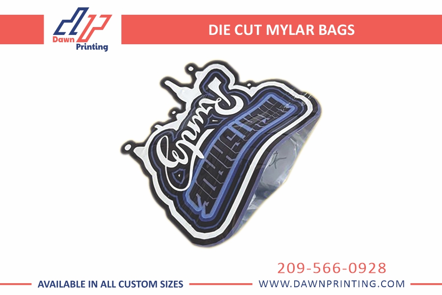 Die Cut Mylar Bags- Dawn Printing