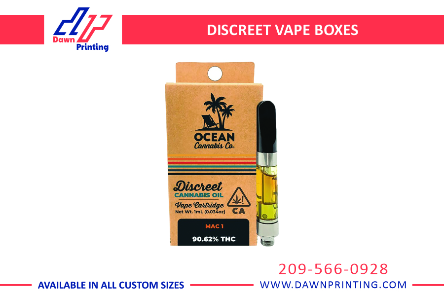 Discreet Vape Boxes- Dawn Printing
