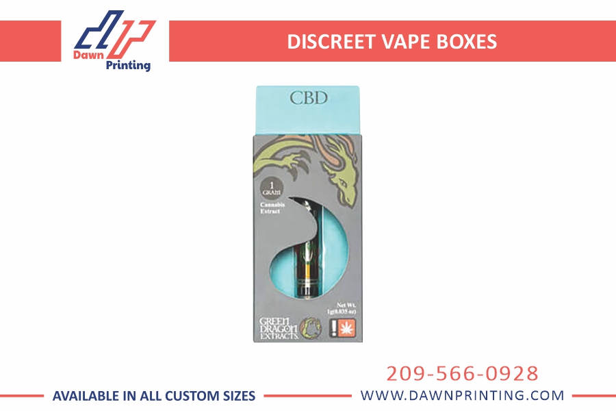 Discreet Vape Boxes- Dawn Printing