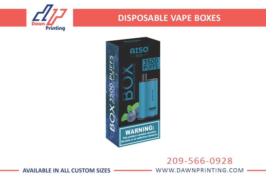 Disposable Vape Boxes - Dawn Printing