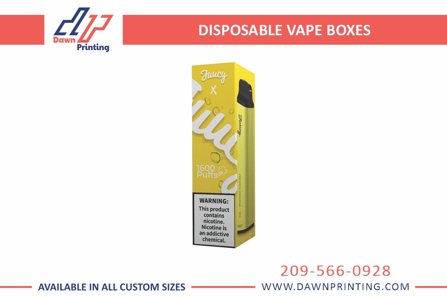 Disposable Vape Boxes - Dawn Printing