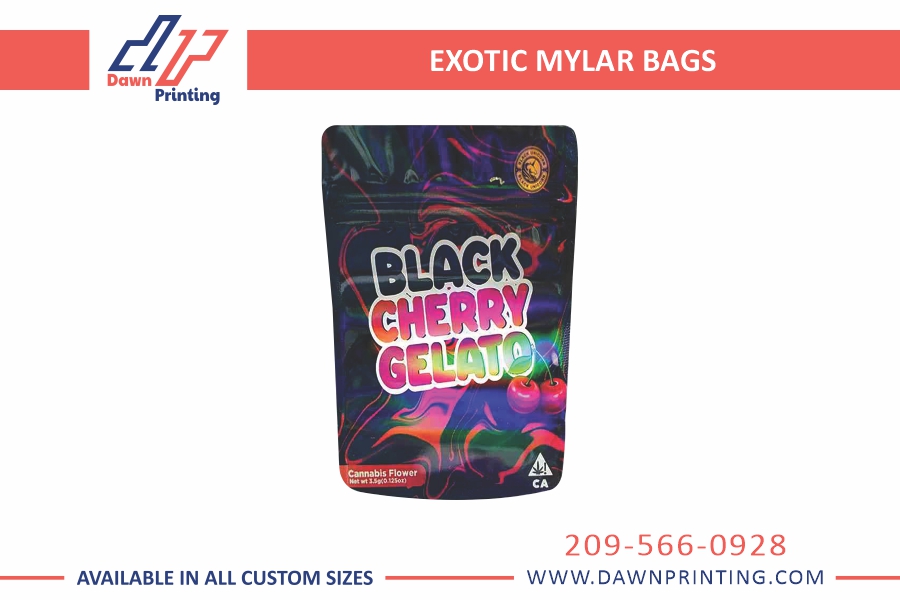 Exotic Mylar Bags- Dawn Printing