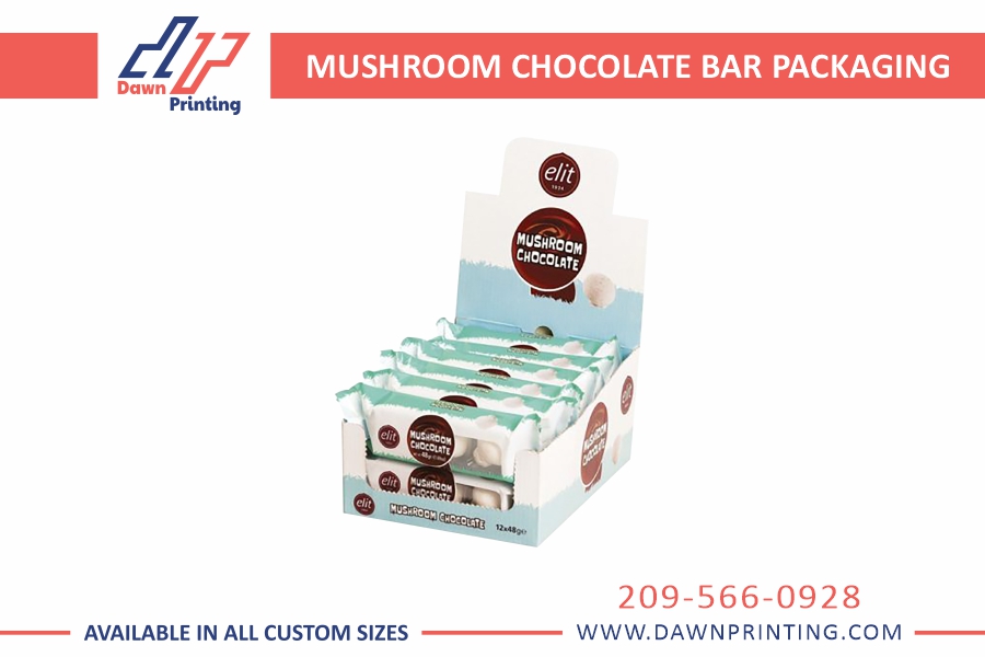 Mushroom Chocolate Bar Packaging- Dawn Printing