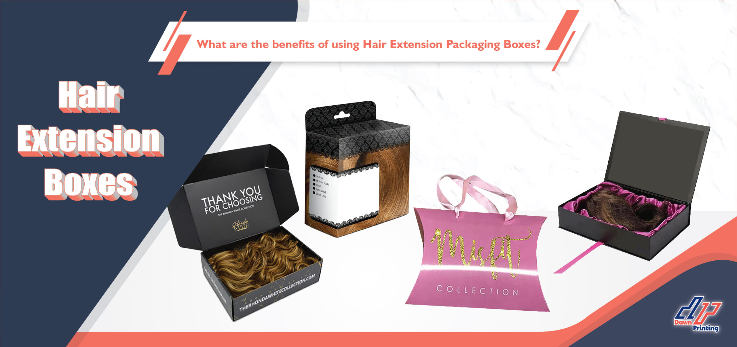 Custom Hair Extension Boxes-Dawn Printing