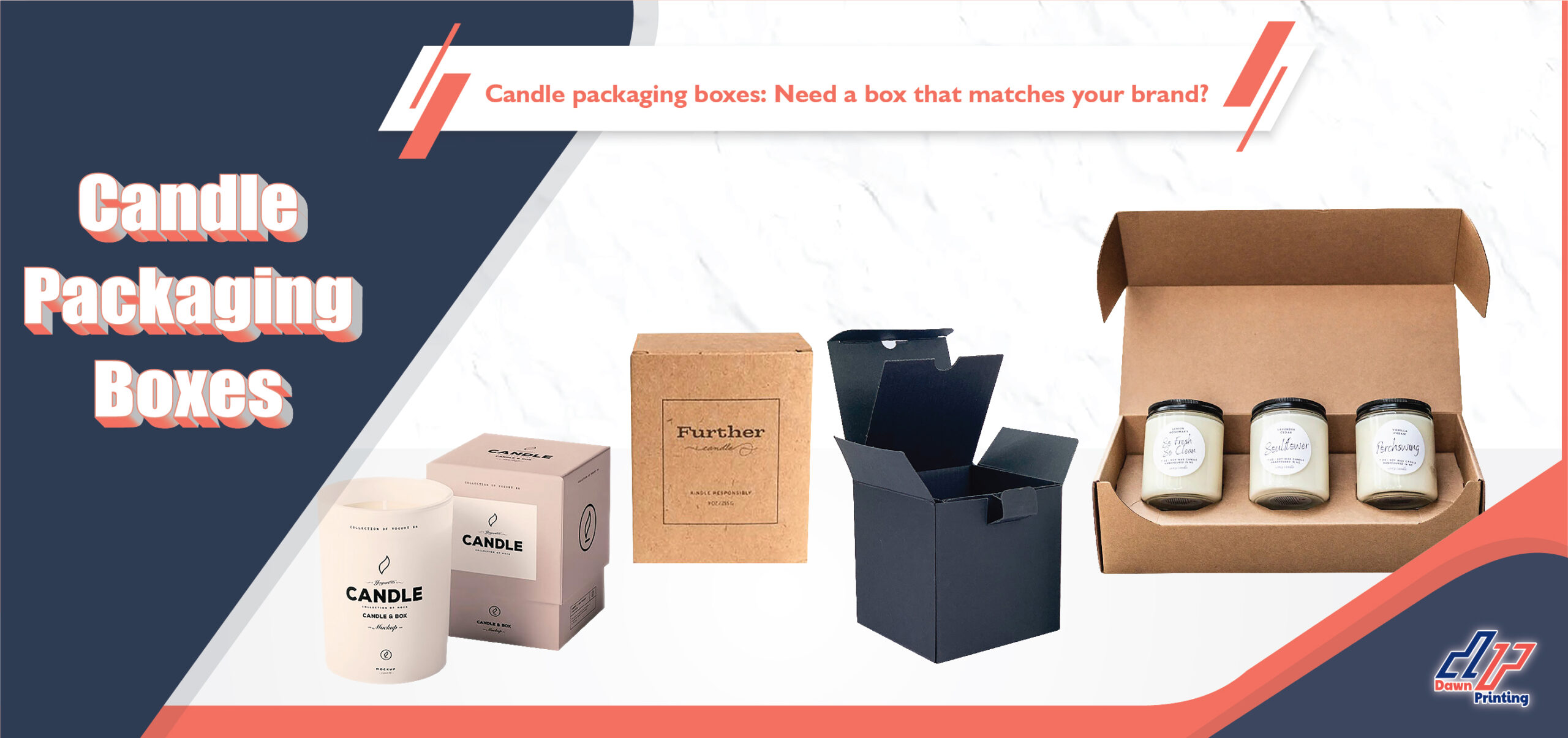 Candle Packaging Boxes- Dawn Printing