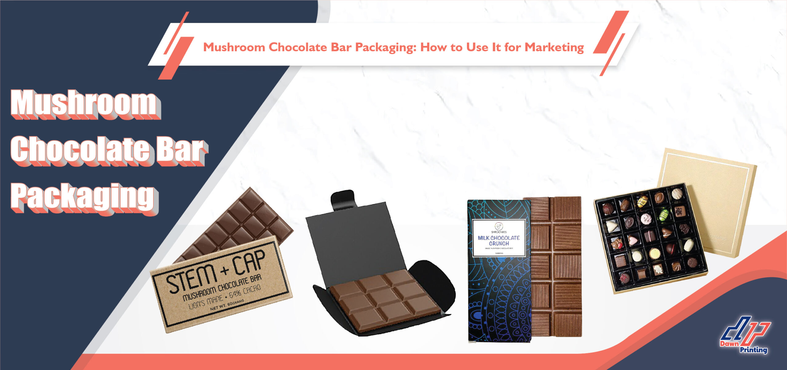 Mushroom Chocolate Bar Packaging-Dawn Printing