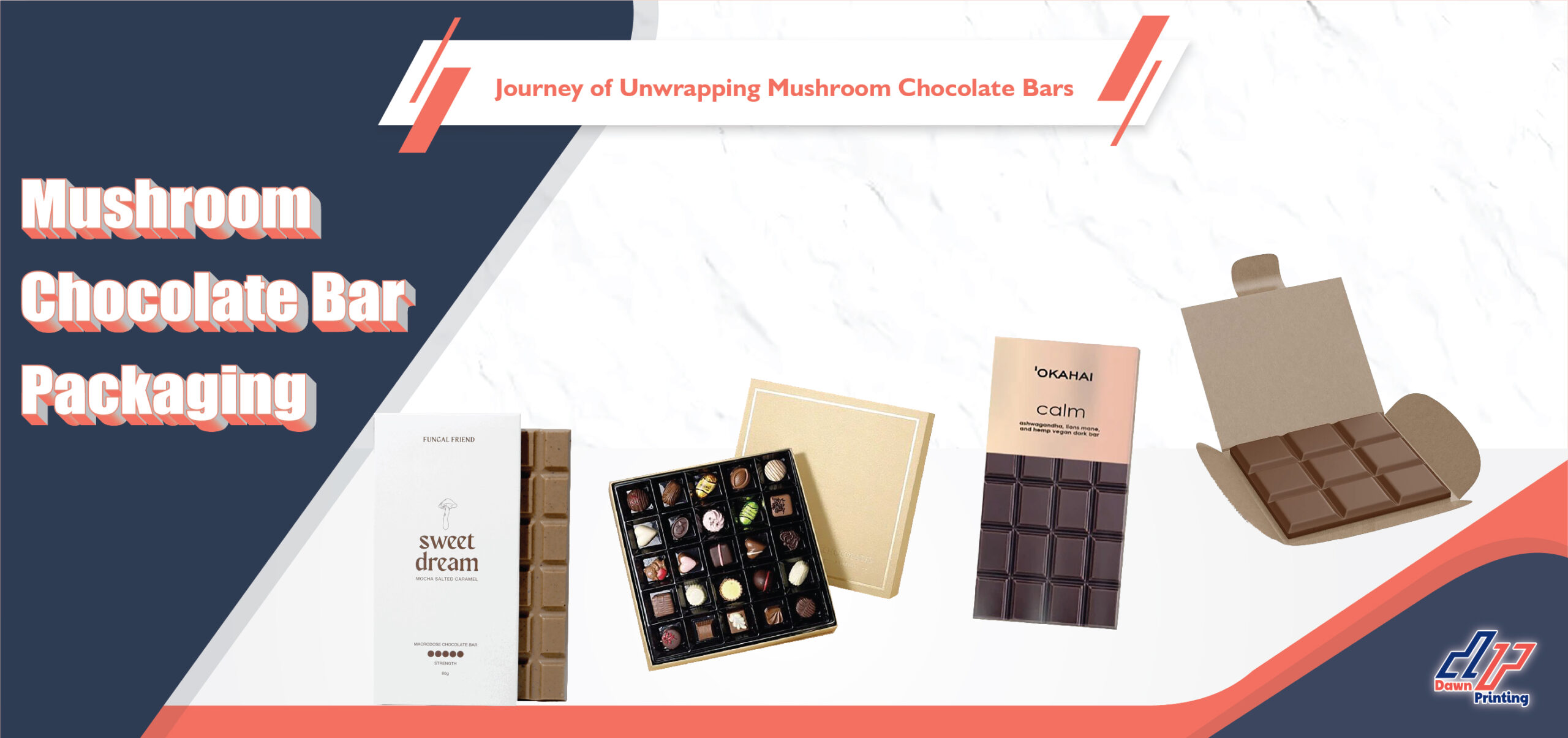 Mushroom Chocolate Bar Packaging