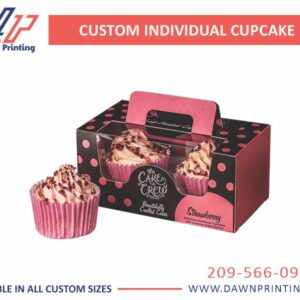 Custom Individual Cupcake Boxes