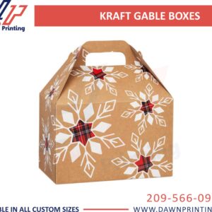 Kraft Gable Boxes