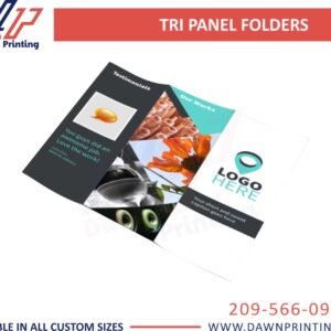 Tri Panel Folders