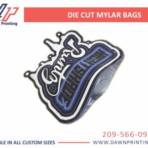 Custom Die Cut Mylar Bags