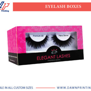 Custom Eyelash Boxes
