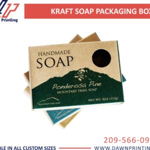 Kraft Soap Boxes