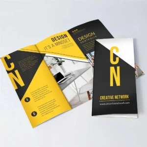 Tri Panel Folders