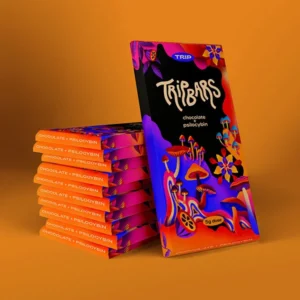 Mushroom Chocolate Bar Boxes